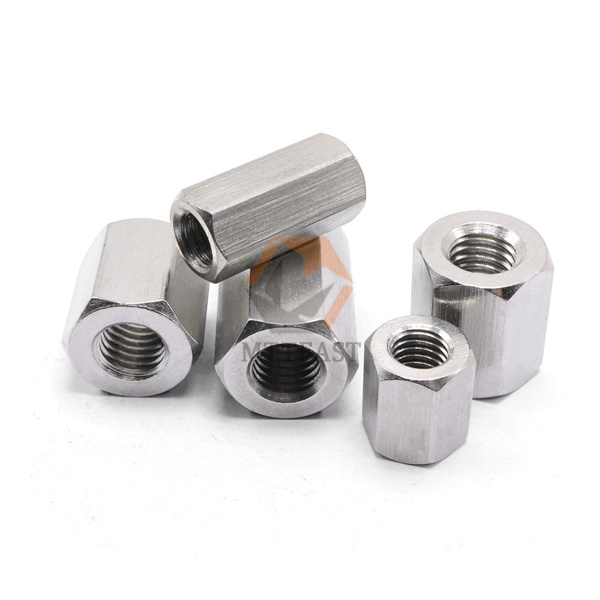 Stainless Steel Hexagon Coupling Nut