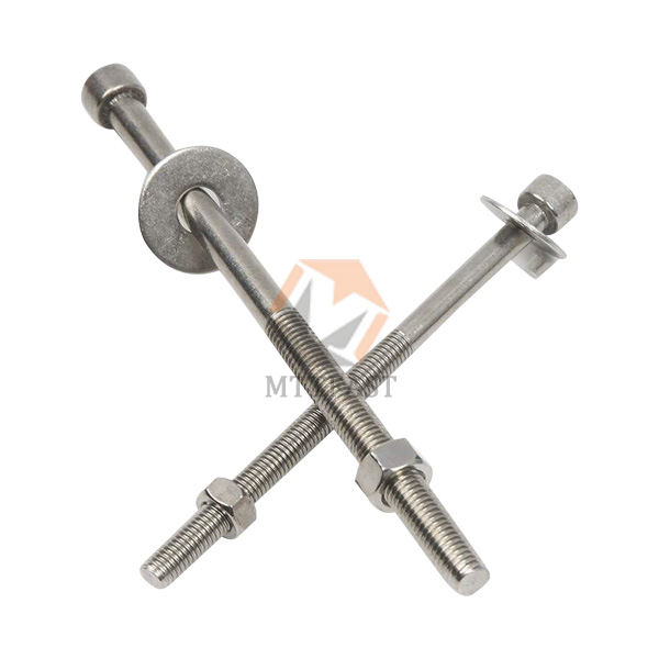Customized Fasteners Long Size Stainless Steel Hexagon Socket Bolt